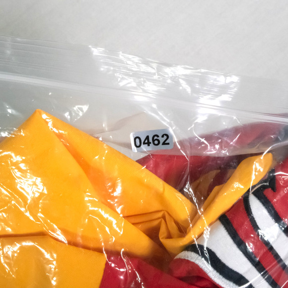 Kansas City Chiefs Jacket Starter Half Zip Pullover Red Yellow Mens Size M Retro - Picture 14 of 14